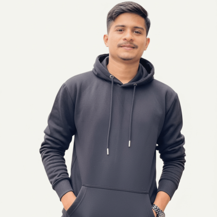 Premium Black Hoodie